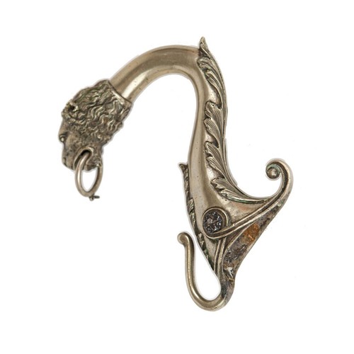 Testa drago con anello - testa,