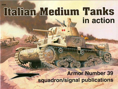 Italian medium tanks action - in,