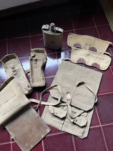 Lotto giberne materiale - e,